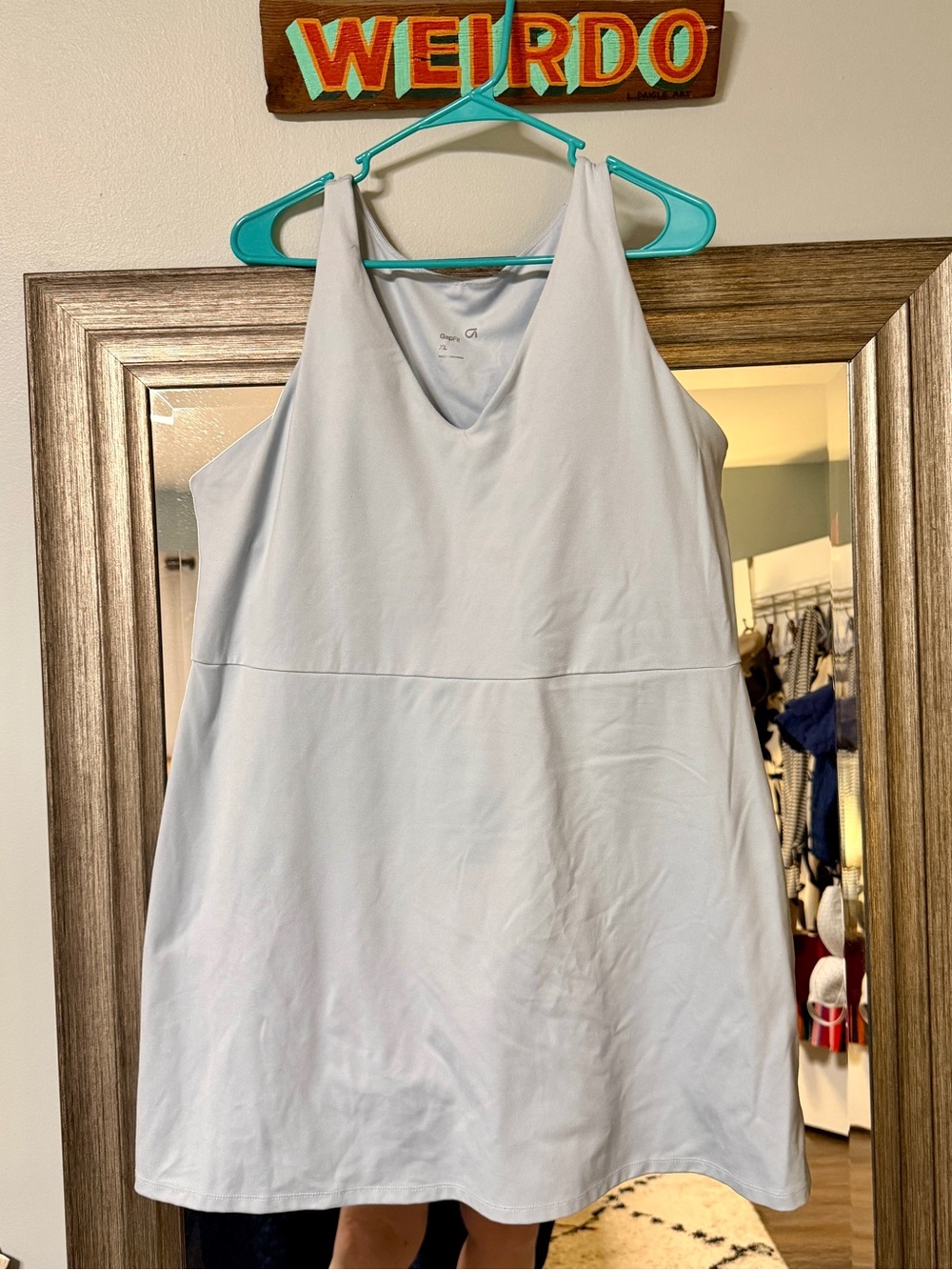 Light Blue Athletic Dress